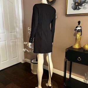Zara Black Long Sleeve Dress